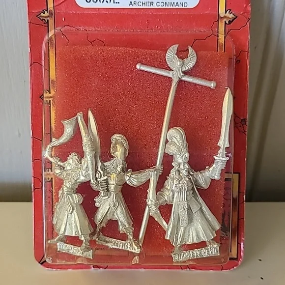NIB Vintage Warhammer High Elf Archer Command - Picture 2 of 7